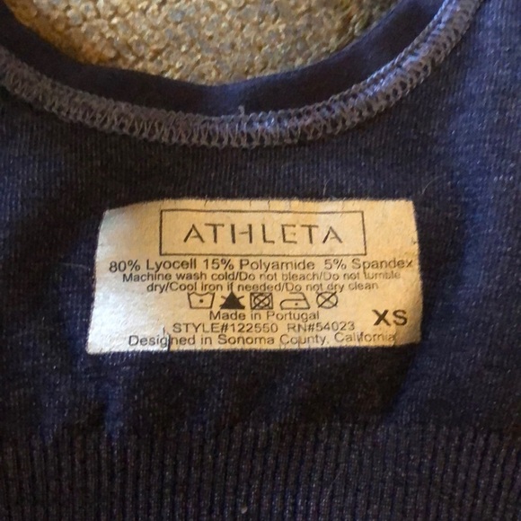 Athleta Performance Seamless Tank Top With Bra - Picture 7 of 7